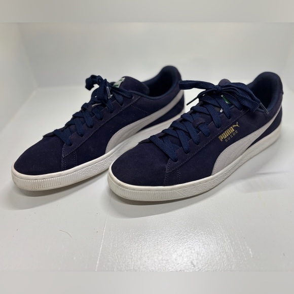 Puma Other - Mens Puma Classic Blue Suede size 12